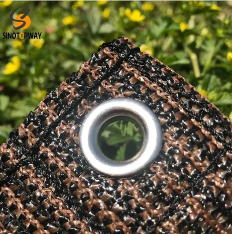 Groen schaduwnet voor balkon